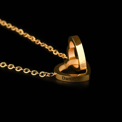 Eternal Rose Bear - W/ Engraved Necklace