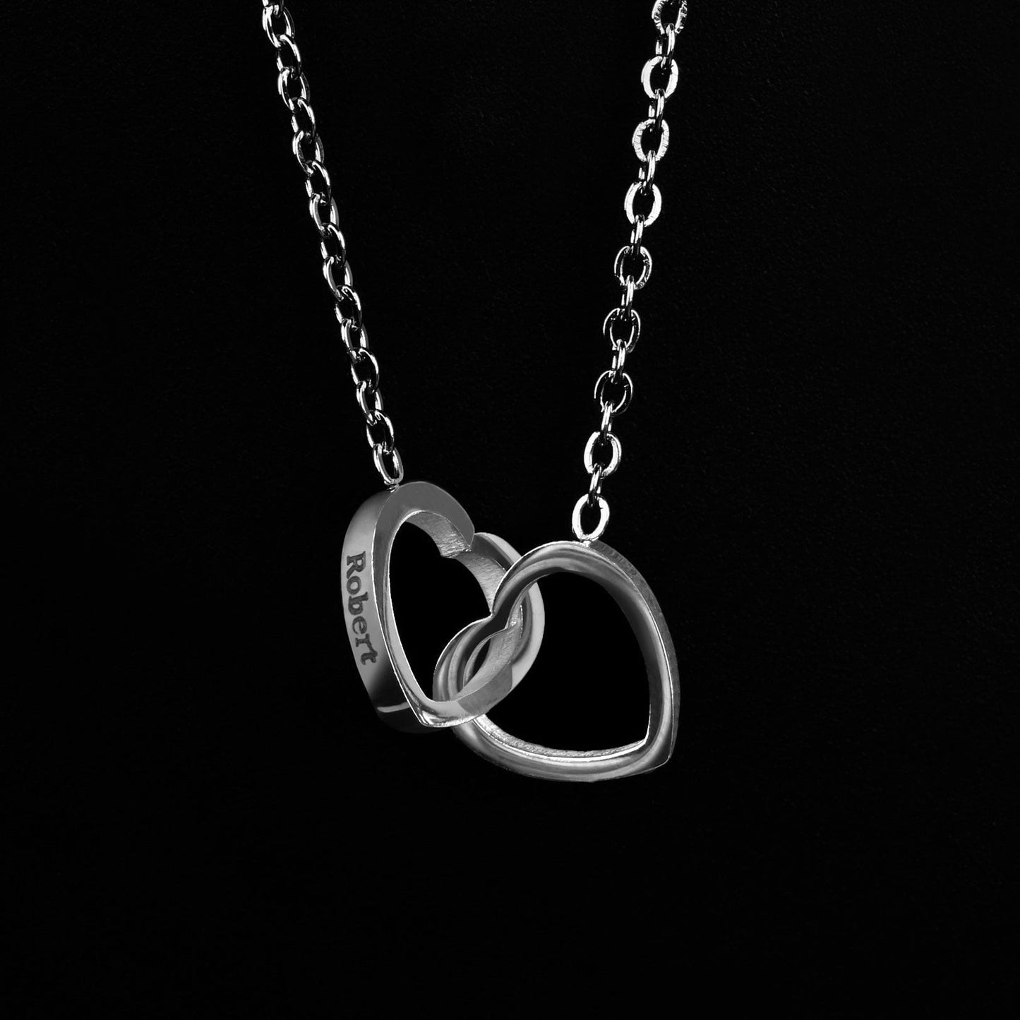 Eternal Rose Bear - W/ Engraved Necklace